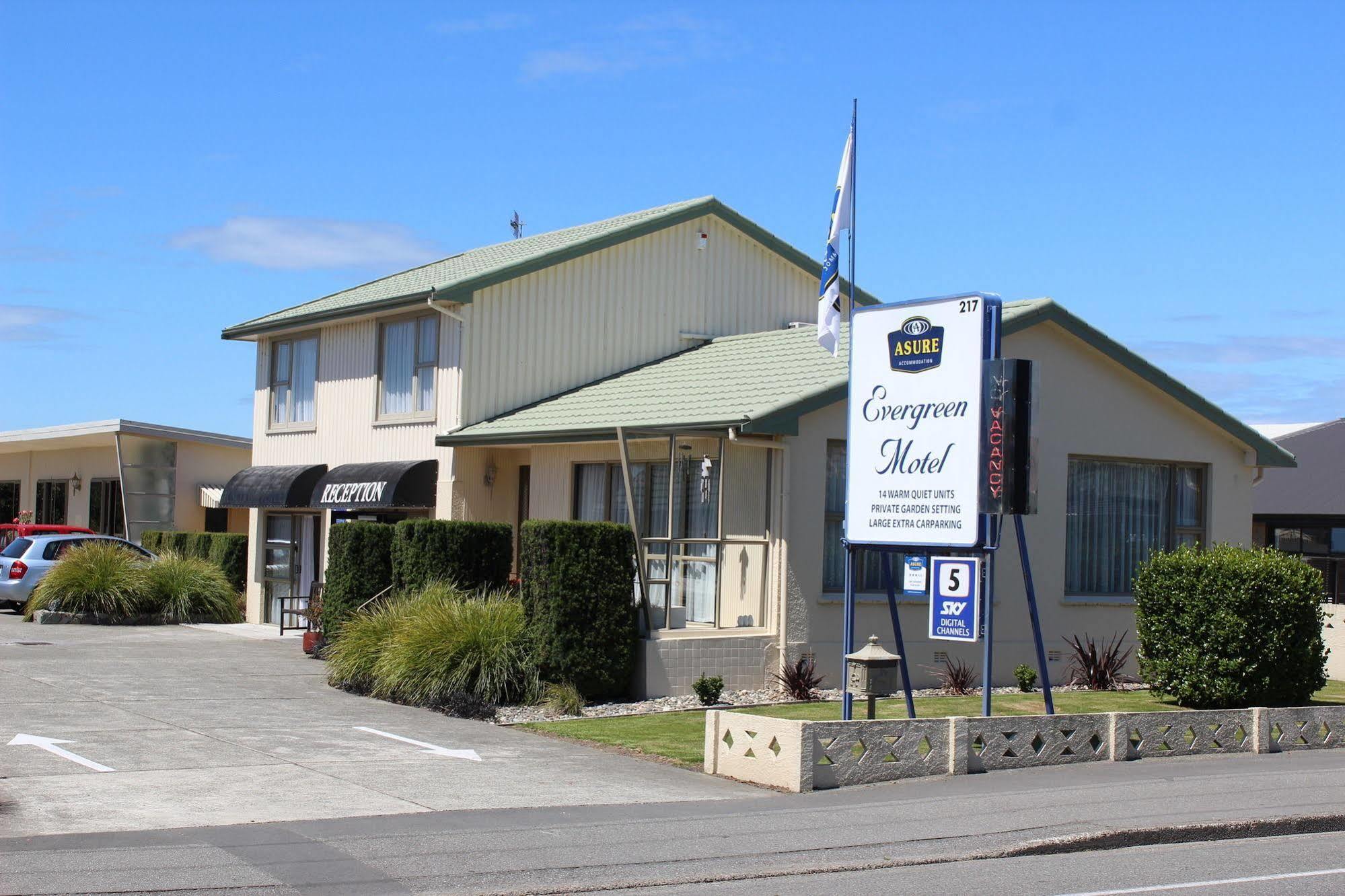 Asure Evergreen Motel Invercargill Exteriör bild